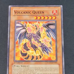 Yugioh TCG - Volcanic Queen - LODT-EN005 - LP/NM - 1st Ed - Common Monster 2019 - Image 5