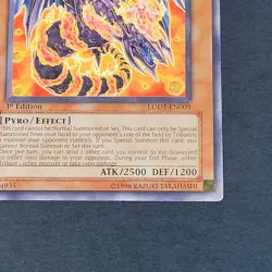 Yugioh TCG - Volcanic Queen - LODT-EN005 - LP/NM - 1st Ed - Common Monster 2019 - Image 4