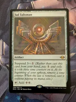 MTG Modern Horizons 2 Rare SOL TALISMAN NM - Image 1
