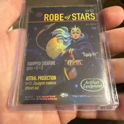Robe of Stars - Showcase Foil - Edge of Eternities #121 Mythic, NM - Image 1