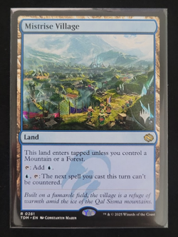 MTG - 1x Mistrise Village - Tarkir: Dragonstorm - Rare - Regular - Image 1
