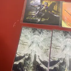 MTG Final Fantasy Art Series Card Collection NM Signed X7 Cards MTG X10 In Total - Image 5