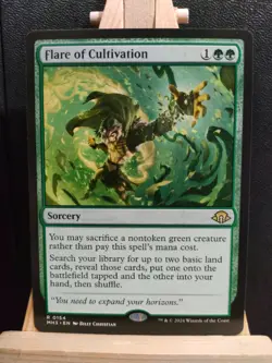 Flare of Cultivation - Modern Horizons 3 - Rare - NM (see pics) MTG - Image 1