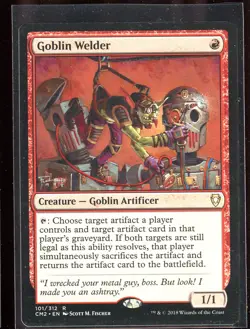Goblin Welder Commander Anthology II NM Rare MTG Magic the Gathering - Image 1