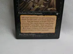 DANCE OF THE DEAD MAGIC THE GATHERING ICE AGE MTG Trading Card 1995 #125 - Image 3