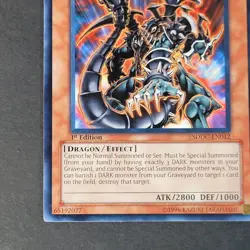Yugioh TCG - Dark Armed Dragon - SDDC-EN012 - 1st Edition - LP/NM Common Monster - Image 3