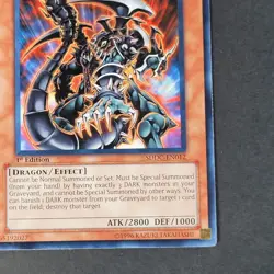 Yugioh TCG - Dark Armed Dragon - SDDC-EN012 - 1st Edition - LP/NM Common Monster - Image 4