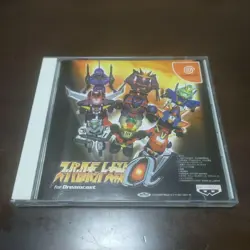 Super Robot Wars Dreamcast With Obi Postcard Card - Image 2
