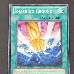 Yugioh TCG - Smashing Ground - SDLS-EN026 - 1st Edition - Common - NM Spell 2011 - Image 5
