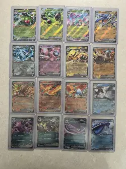Pokemon TCG Destined Rivals EX Card Lot - 16 EX Cards - Image 2