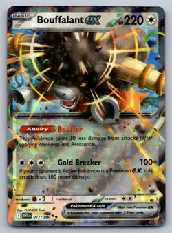 Pokemon ex Choose Your Card! Double Rare Scarlet & Violet English Near Mint - Image 2