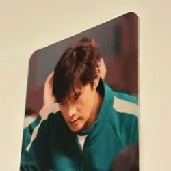 Custom In-ho / Frontman / Player 001 • Squid Game Fan Matte Photo Card - Image 4