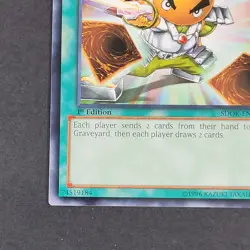 Yugioh TCG - Hand Destruction - SDOK-EN028 - NM - 1st Ed - Common - Spell 2013 - Image 3