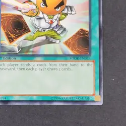 Yugioh TCG - Hand Destruction - SDOK-EN028 - NM - 1st Ed - Common - Spell 2013 - Image 4