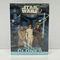 Star Wars Attack of the Clones Two Player Trading Card Game New & Sealed - Image 1