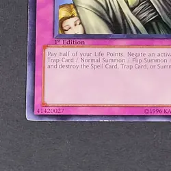 Yugioh TCG - Solemn Judgement - SDLS-EN038 - MP - 1st Ed - Lost Sanctuary - 2011 - Image 3