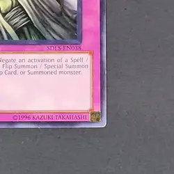 Yugioh TCG - Solemn Judgement - SDLS-EN038 - MP - 1st Ed - Lost Sanctuary - 2011 - Image 4