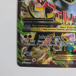 Mega Houndoom EX (Full Art) 154/162 Breakthrough Holo Pokemon Card - Image 5