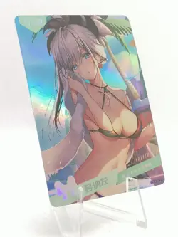 Miyamoto Musashi - Fate - Summer Love -SSR-032 - Waifu Card - Image 3