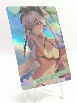 Miyamoto Musashi - Fate - Summer Love -SSR-032 - Waifu Card - Image 6