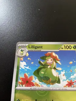 Pokemon Card TCG Lilligant Master Ball Holo - English Black Bolt - 007/086 - Image 4