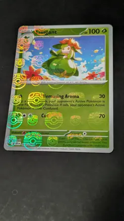 Pokemon Card TCG Lilligant Master Ball Holo - English Black Bolt - 007/086 - Image 1