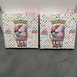 2 Boxes Of Pokemon sv2a Scarlet & Violet Pokemon Card 151 Booster Sealed JPN - Image 1