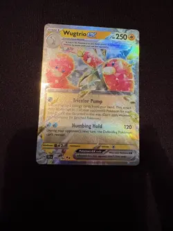Wugtrio ex - 060/162 - SV Temporal Forces - Half Art Card Pokemon NM - Image 1