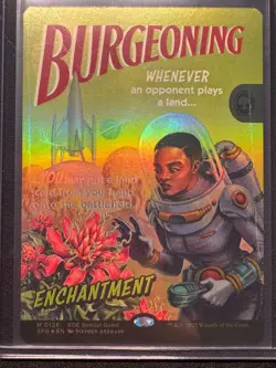 Burgeoning - Showcase (0126) - (FOIL) - NM - MTG - SPG - Image 1
