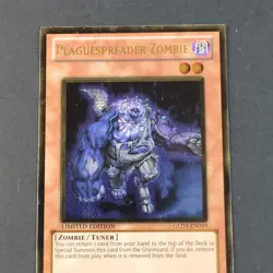 Yugioh TCG - Plaguespreader Zombie - GLD3-EN019 - NM/LP - Limited Edition - 2010 - Image 5