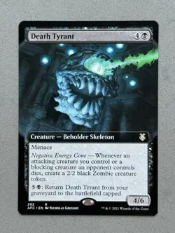Death Tyrant (Extended Art) #292 Regular MTG Adventures Forgotten Realms AFC NM - Image 3