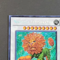 Yugioh TCG - Naturia Leodrake - HA02-EN058 - NM - 1st Ed - Prismatic Secret 2010 - Image 5