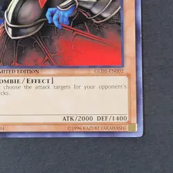 Yugioh TCG - Patrician of Darkness - GLD5-EN002 - Limited Ed NM/LP Common, 2009 - Image 4