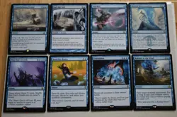 MTG 8x Rare Blue Instant Part the Veil, Evacuation, Read The Runes & More - Image 1