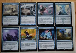 MTG 8x Rare Blue Instant Part the Veil, Evacuation, Read The Runes & More - Image 2