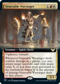 Venerable Warsinger (Extended Art) - 355 / English / Near Mint MTG - Image 1