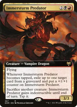 Immersturm Predator (Extended Art) - 367 / English / Near Mint MTG - Image 1