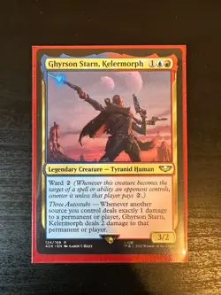 MTG Ghyrson Starn, Kelermorph Warhammer 40,000 124/168 NM - Image 1