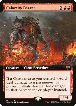 Calamity Bearer (Extended Art) - 356 / English / Near Mint MTG - Image 1