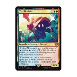 WOTC MtG Prerelease Promos Vivi Ornitier (MR) (Foil) NM - Image 1