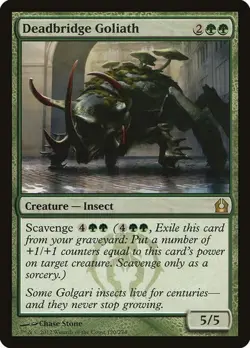 MTG Deadbridge Goliath Return to Ravnica Regular x4 - Image 1