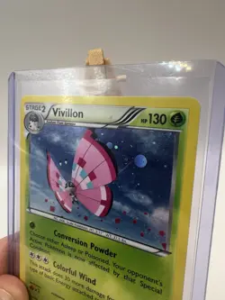 Vivillon (Meadow[Pink]) - 17/146 - Cosmos Holo LP, English Pokemon Pokemon - Image 4