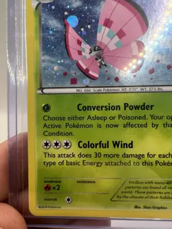 Vivillon (Meadow[Pink]) - 17/146 - Cosmos Holo LP, English Pokemon Pokemon - Image 5