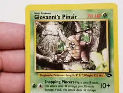 TCG POKEMON GIOVANNI'S PINSIR 24/132 ☆ RARE GYM CHALLENGE VINTAGE NM - Image 3