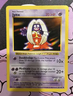 Pokemon TCG Base Set JYNX 031/102 (1999) - Image 1