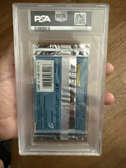 2003 WOTC Pokemon Aquapolis Arcanine Foil Pack PSA 9 - Image 2