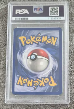 1999 POKEMON FOSSIL 1ST EDITION #20 GENGAR PSA 8 - Image 2
