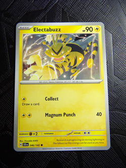 Pokemon Stellar Crown * 46/142 Electabuzz Common comes with 4 random cards - Image 1