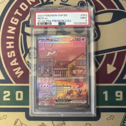 2023 Pokemon SVP EN Mew ex #053 151 Ultra Premium Collection PSA 9 - Image 1