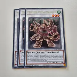 3x Martial Metal Marcher - JUSH - Rare - Yugioh Euro - Image 1